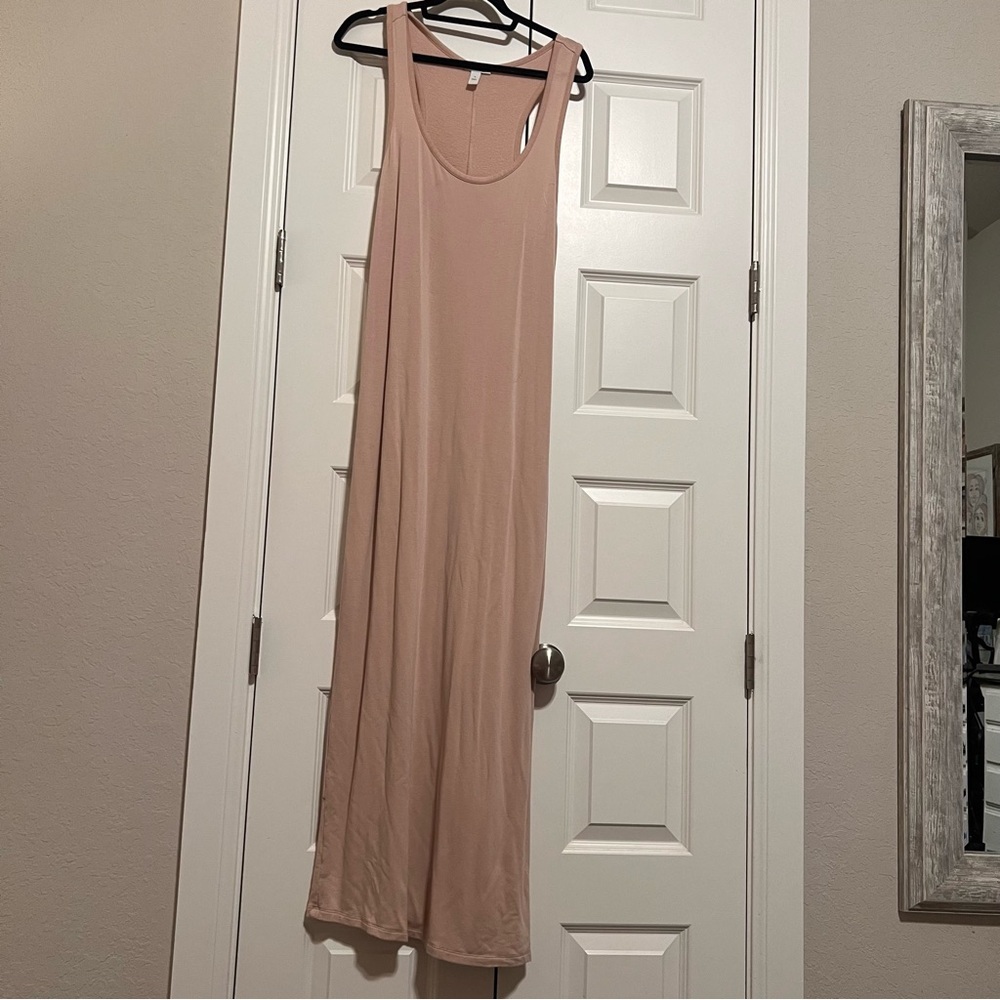 Daily Ritual Blush Terry Racerback Dress